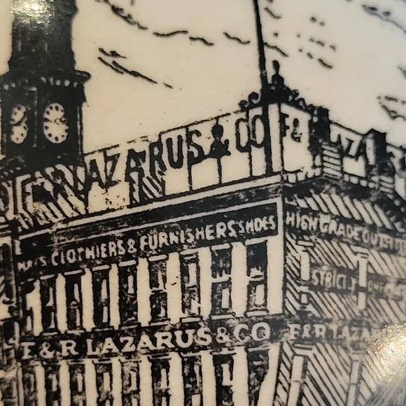 Vintage Burslem China (England) Creamer with F&R Lazarus Motif - Picture 6 of 14